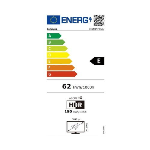 TV UHD  QE55QN70HAUXXH NEO QLED MINI LED SMART AI  60Hz